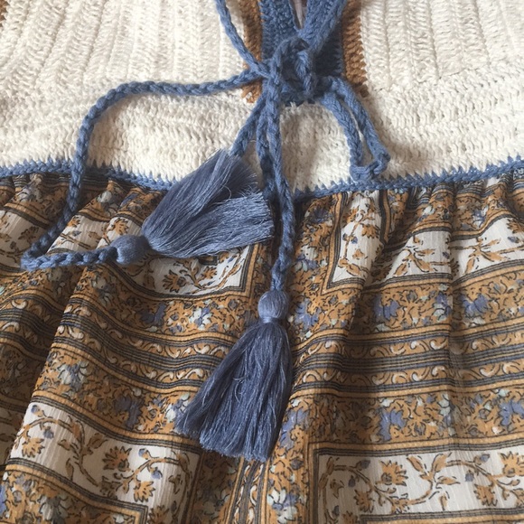 NWOT AE Boho Knit Halter Top - Picture 4 of 11